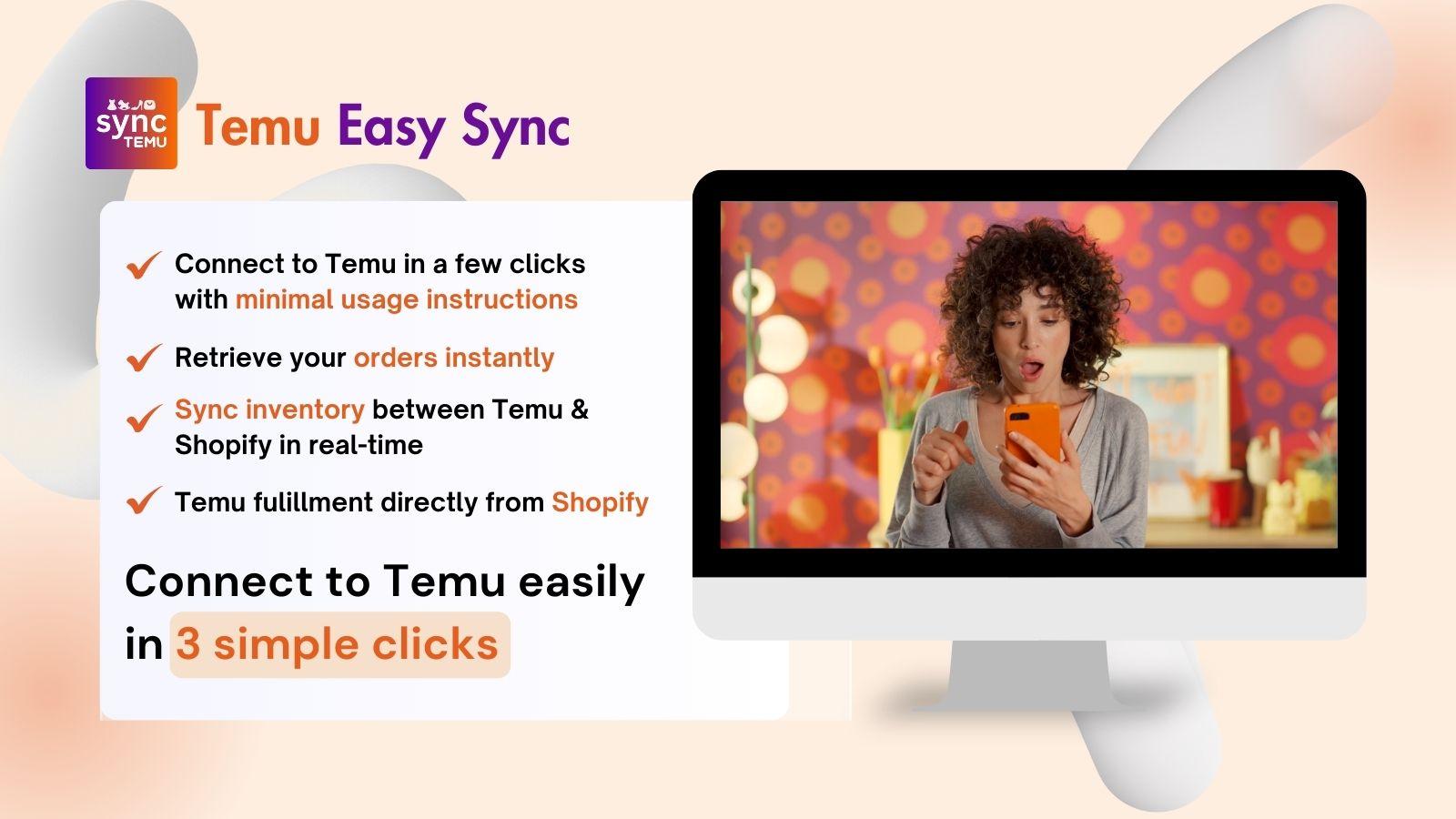 Connect your Temu store to Shopify and elevate your sales!