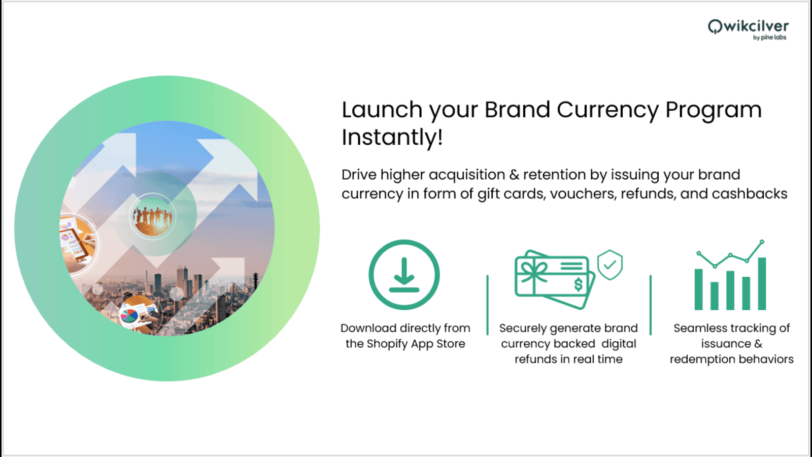Qwikcilver app for brand currencies & digital wallet
