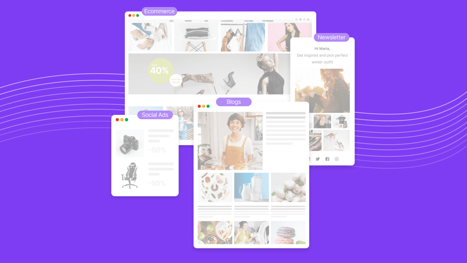 Collect and moderate content from social media