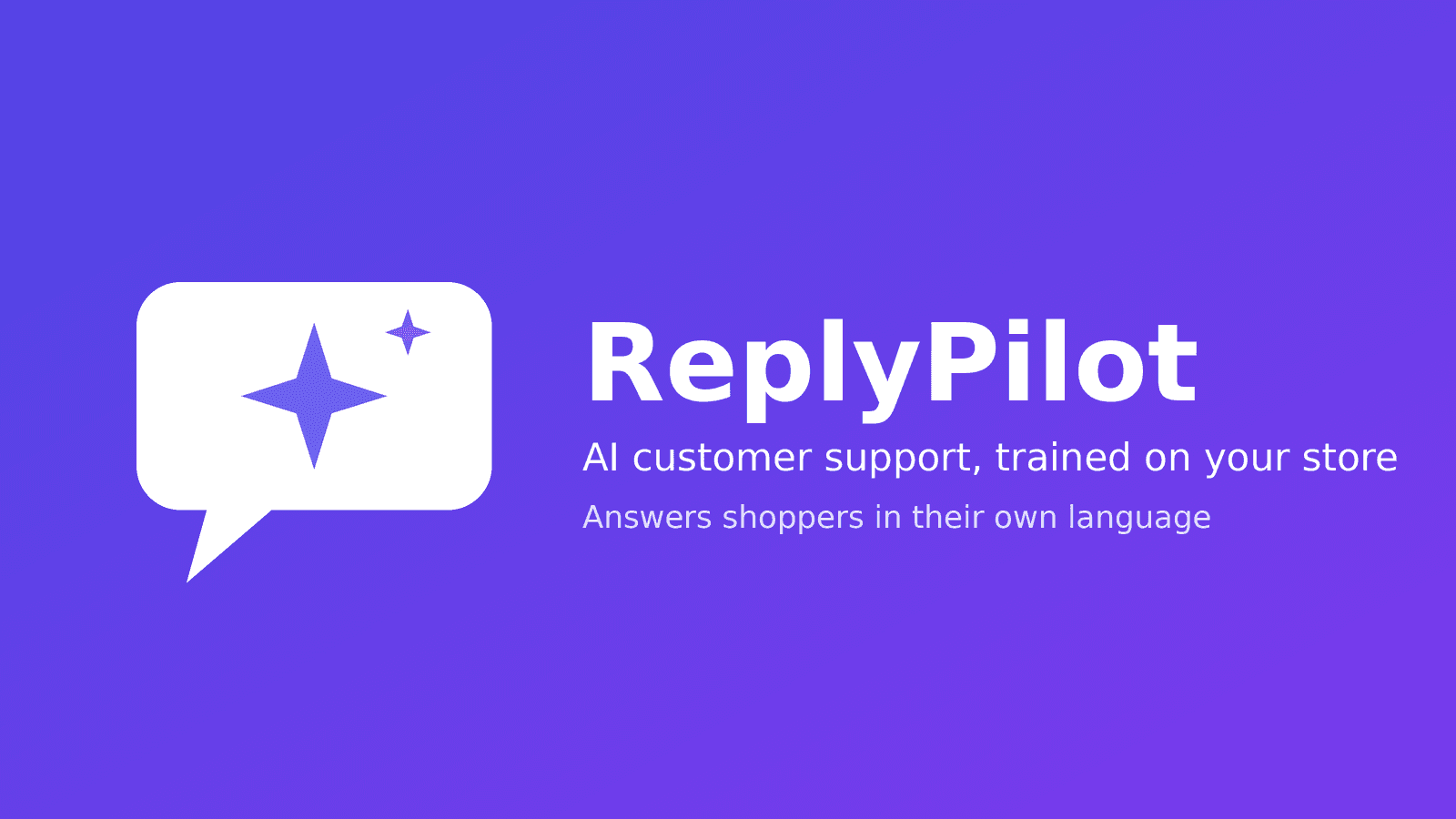 AI assistant that answers shoppers from your own store