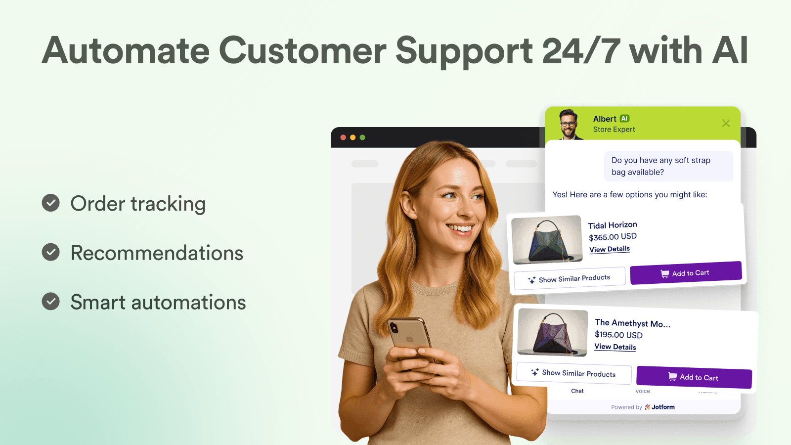 Automate Customer Support 24/7 with AI