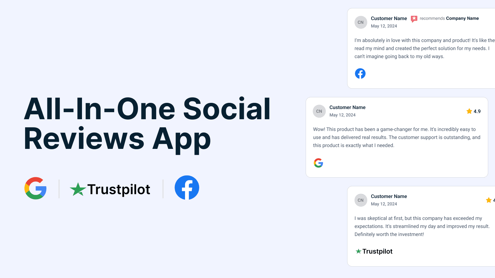 All-In-One Social Reviews