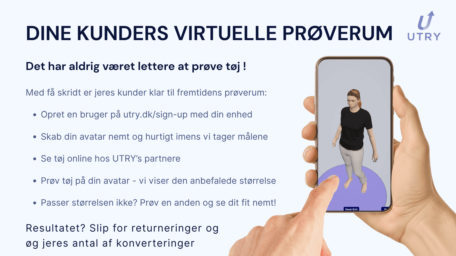 Your customers' virtual fitting room