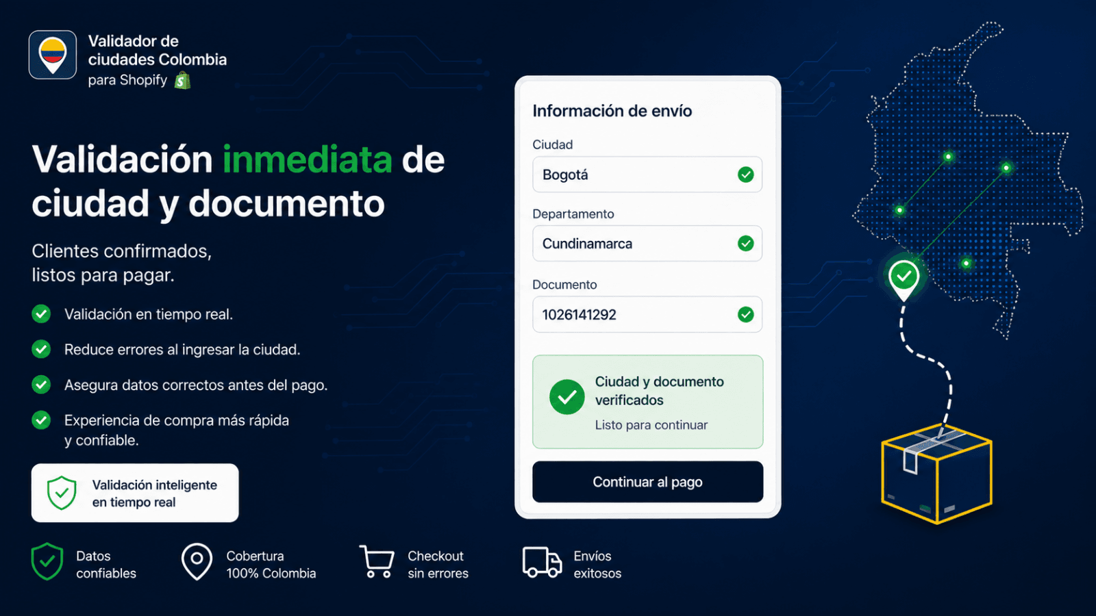 Valida los números de cédula o NIT ingresados por los clientes