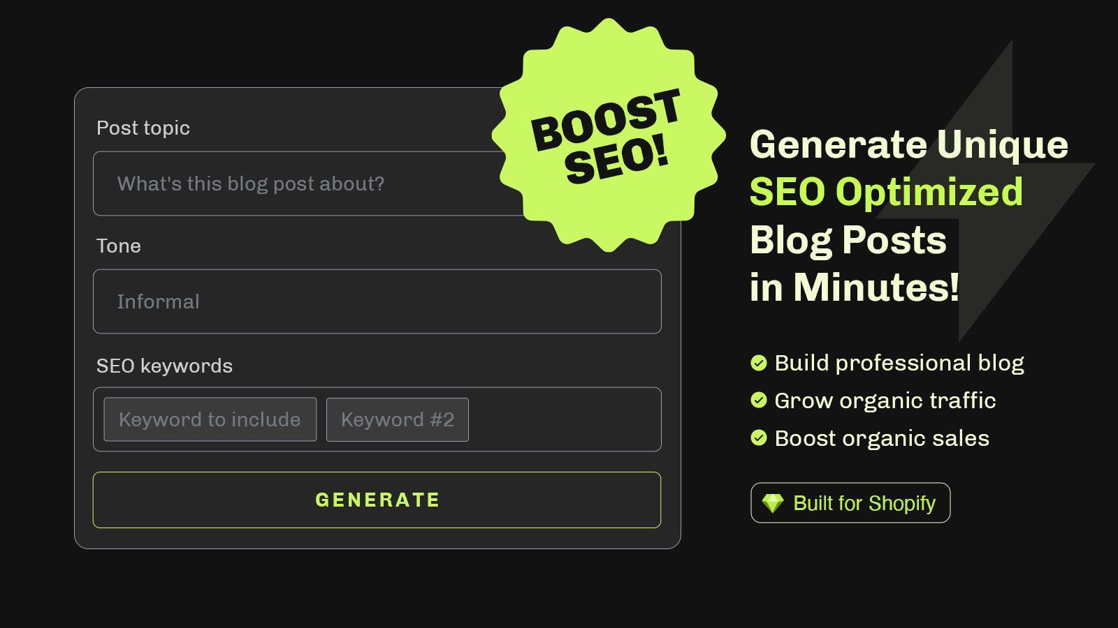 Essential SEO ‑ AI Blog Post | Best SEO App for Shopify