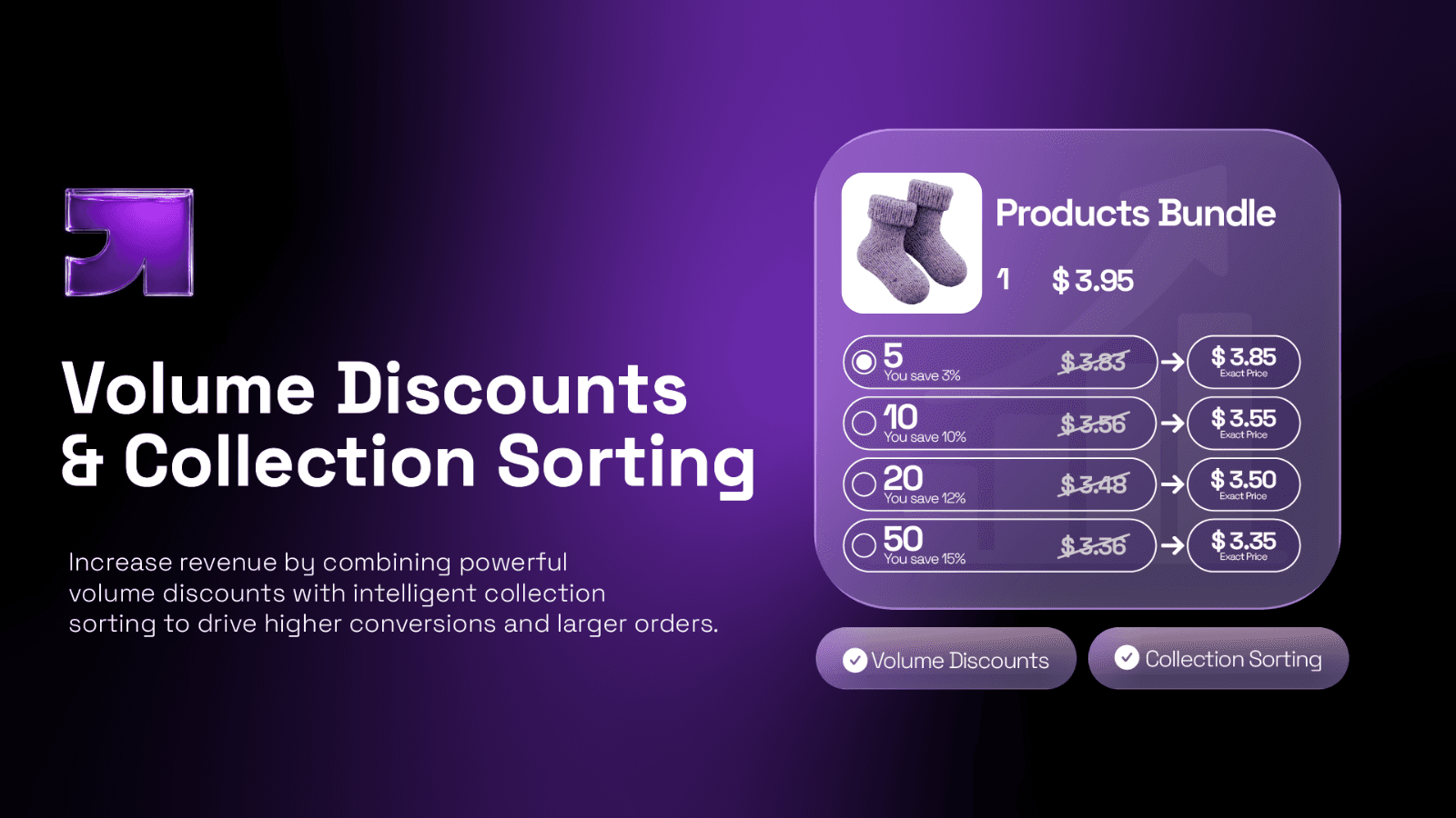 Volume DIscounts and Collection Sorting