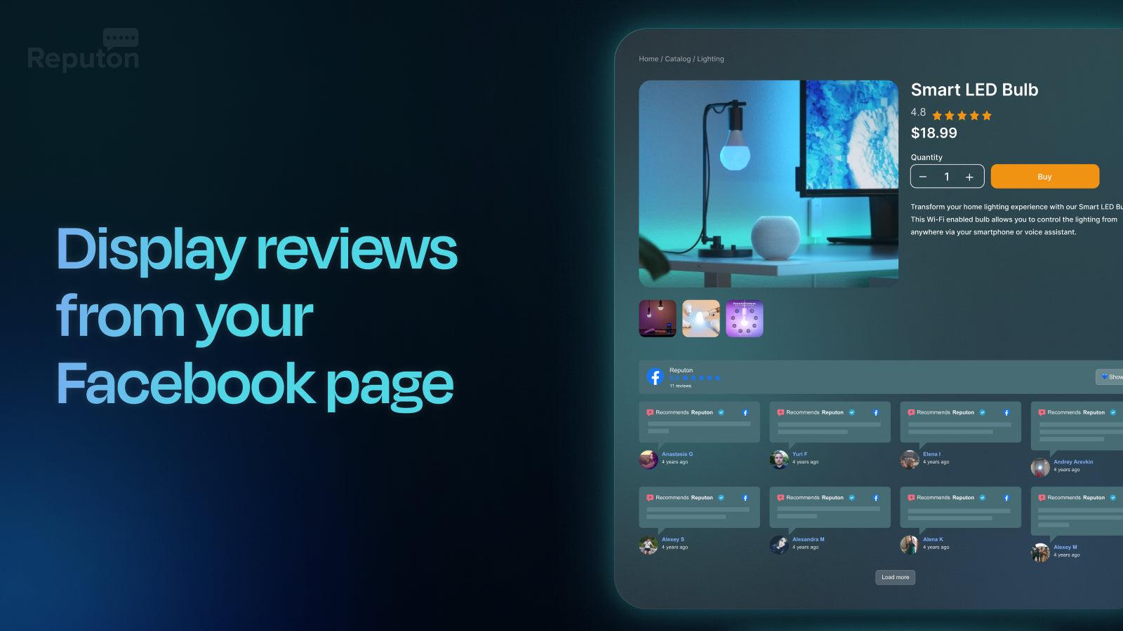 Reputon Facebook Reviews