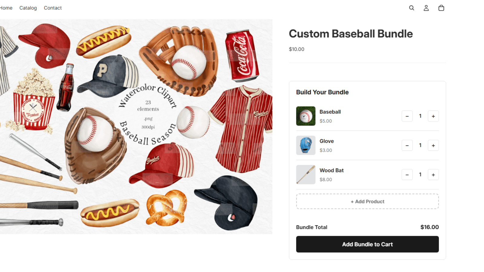 Custom Bundle Builder