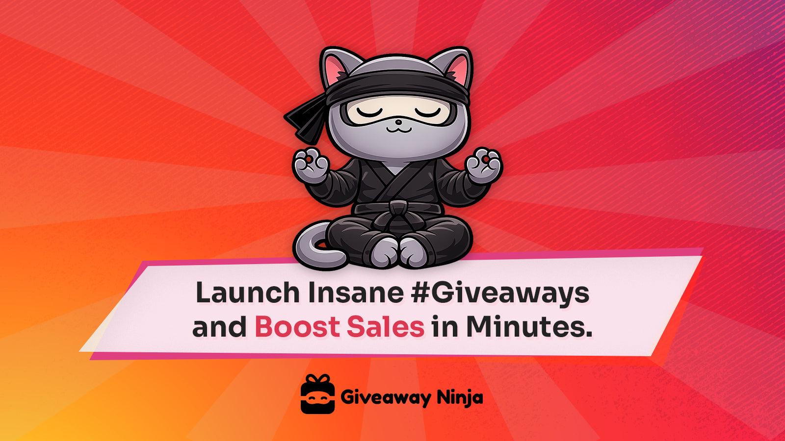 Giveaway Ninja - Run a Giveaway on your Shopify Store