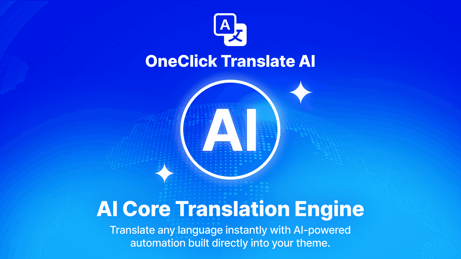 AI-powered store translation engine