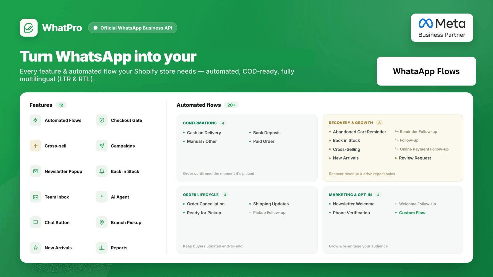 WhatPro: WhatsApp API