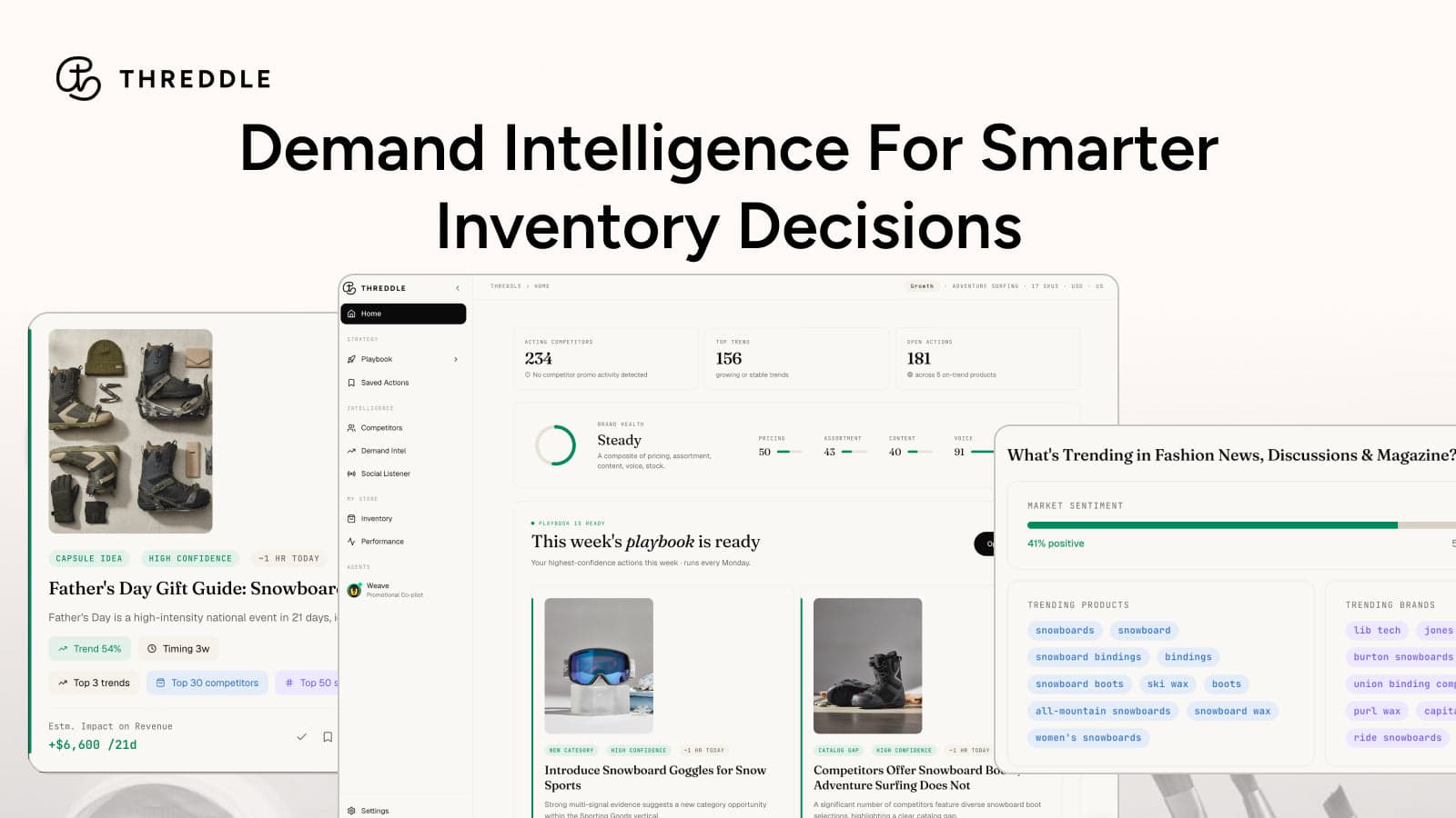 Threddle: Demand Intelligence for smarter inventory decisions