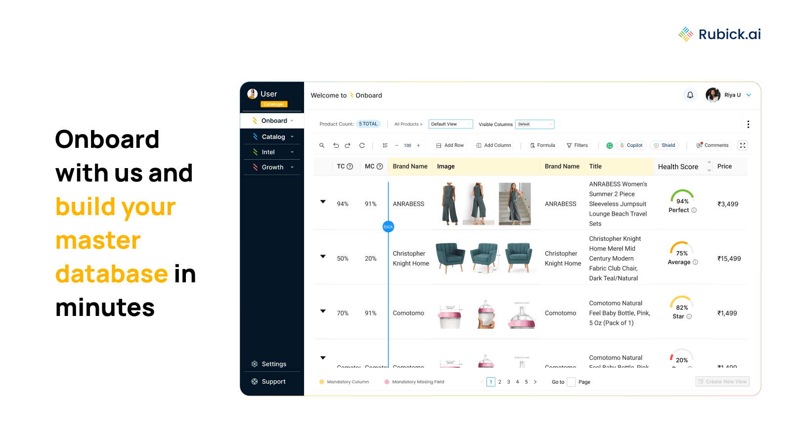 Build master database