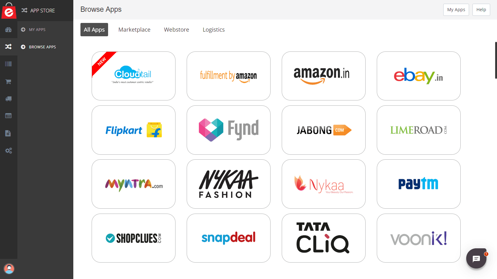 150+ Major Marketplace and 3PL Integrations