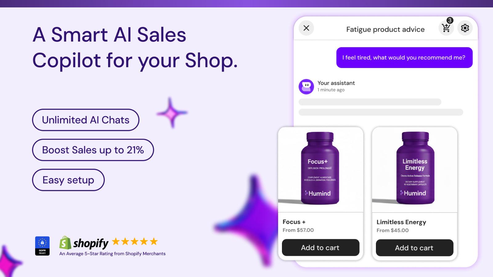 A Smart AI Sales Copilot for your Shop.