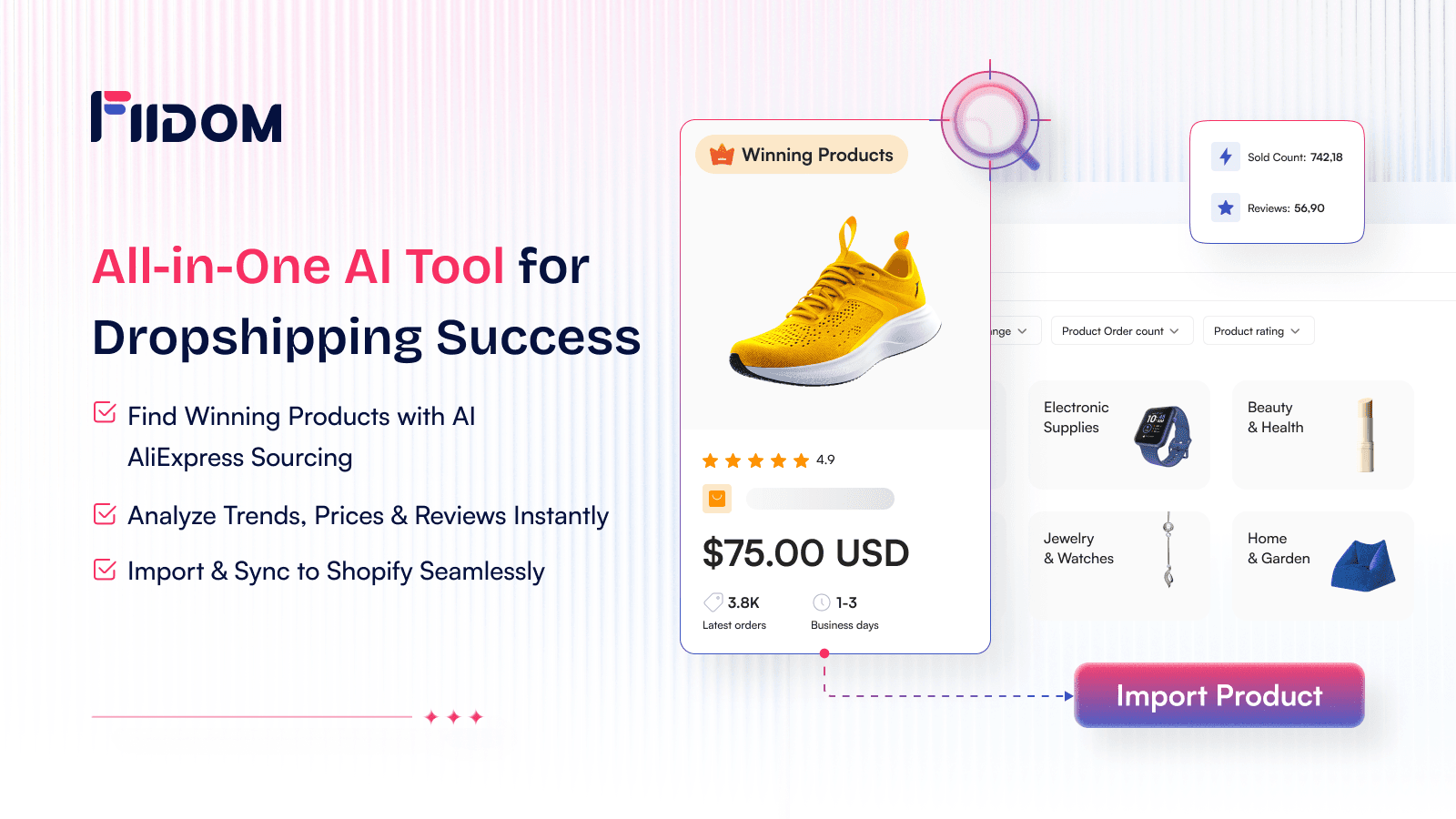 All-in-One AliExpress Dropshipping AI Tool