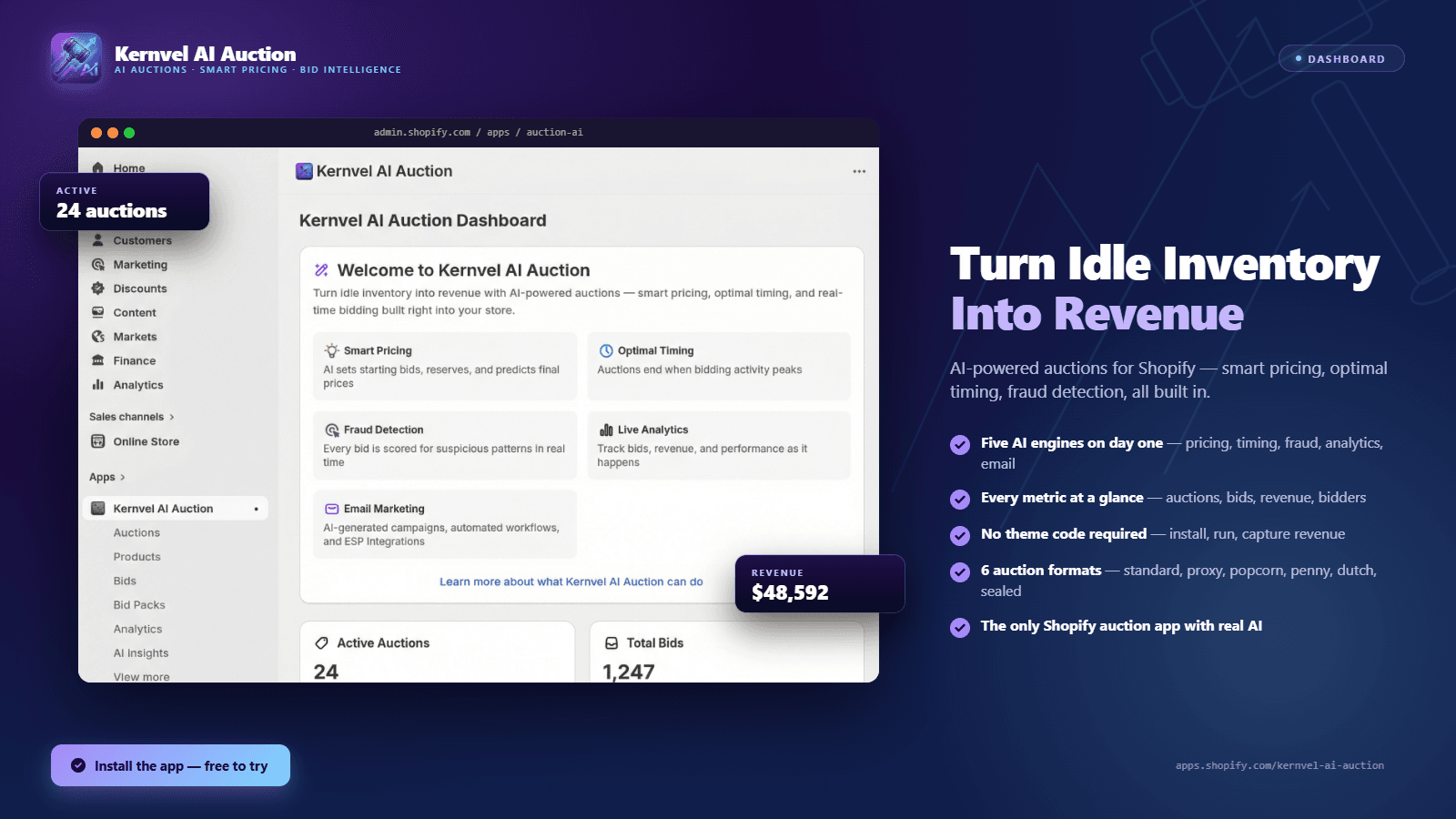 Auction Management and Types - Kernel labs