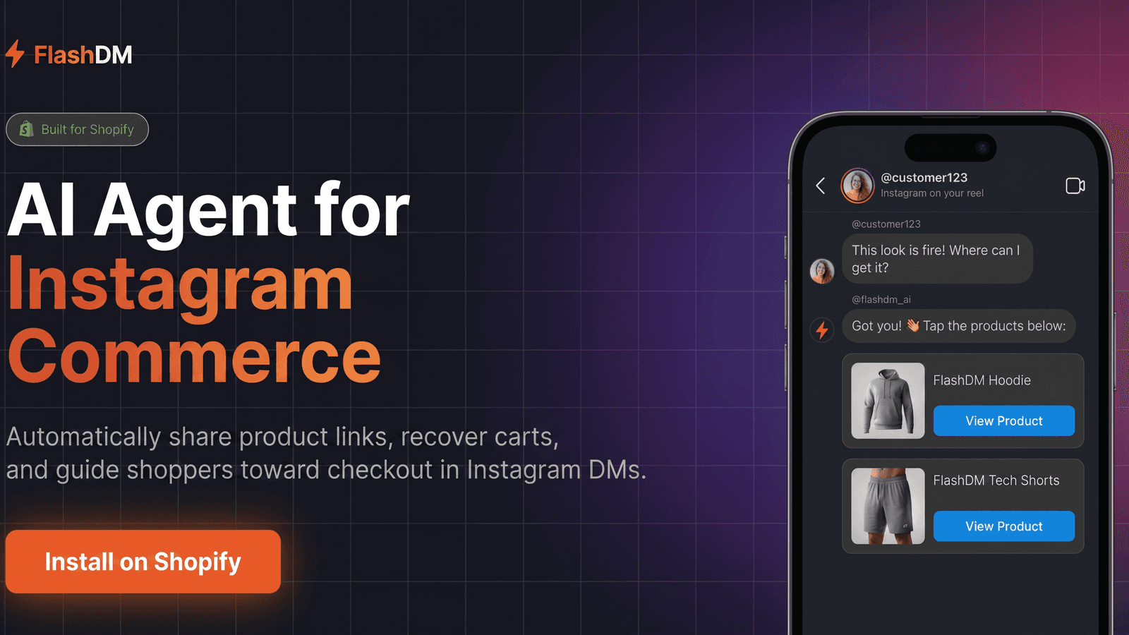 AI Agent for Instagram Commerce
