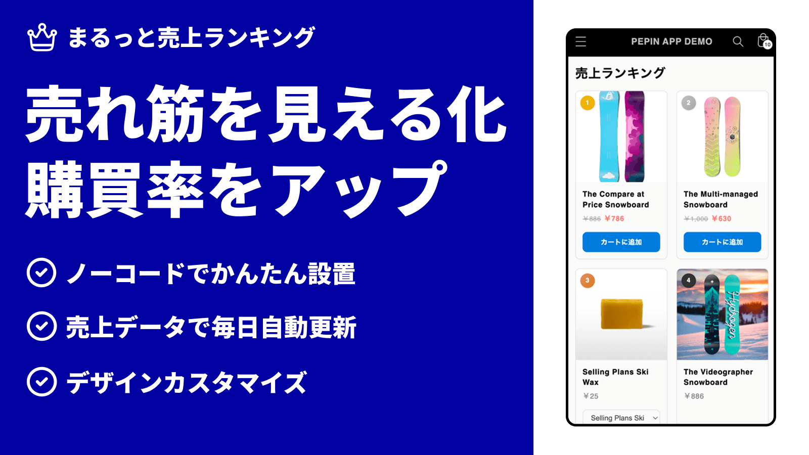 まるっと売上ランキング | 売上ランキングを自動集計&ストア表示