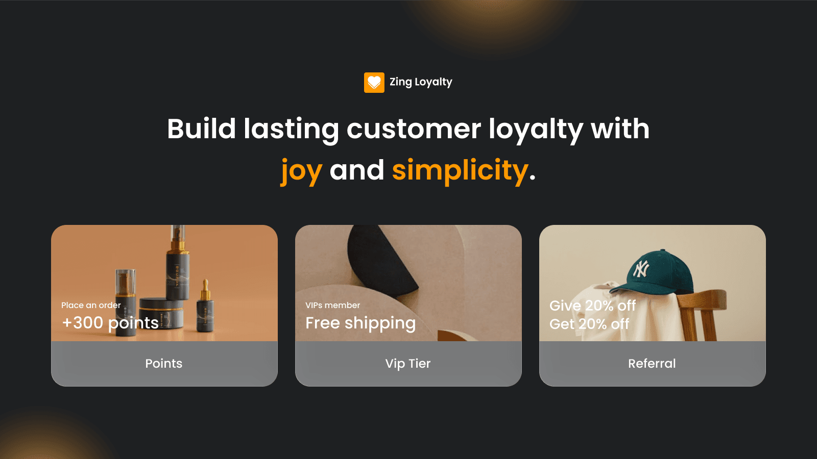 Loyalty rewards referrals