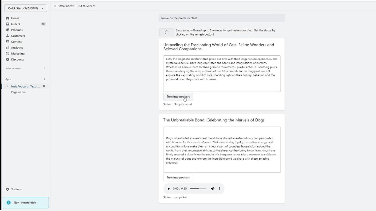 InstaPodcast image 1