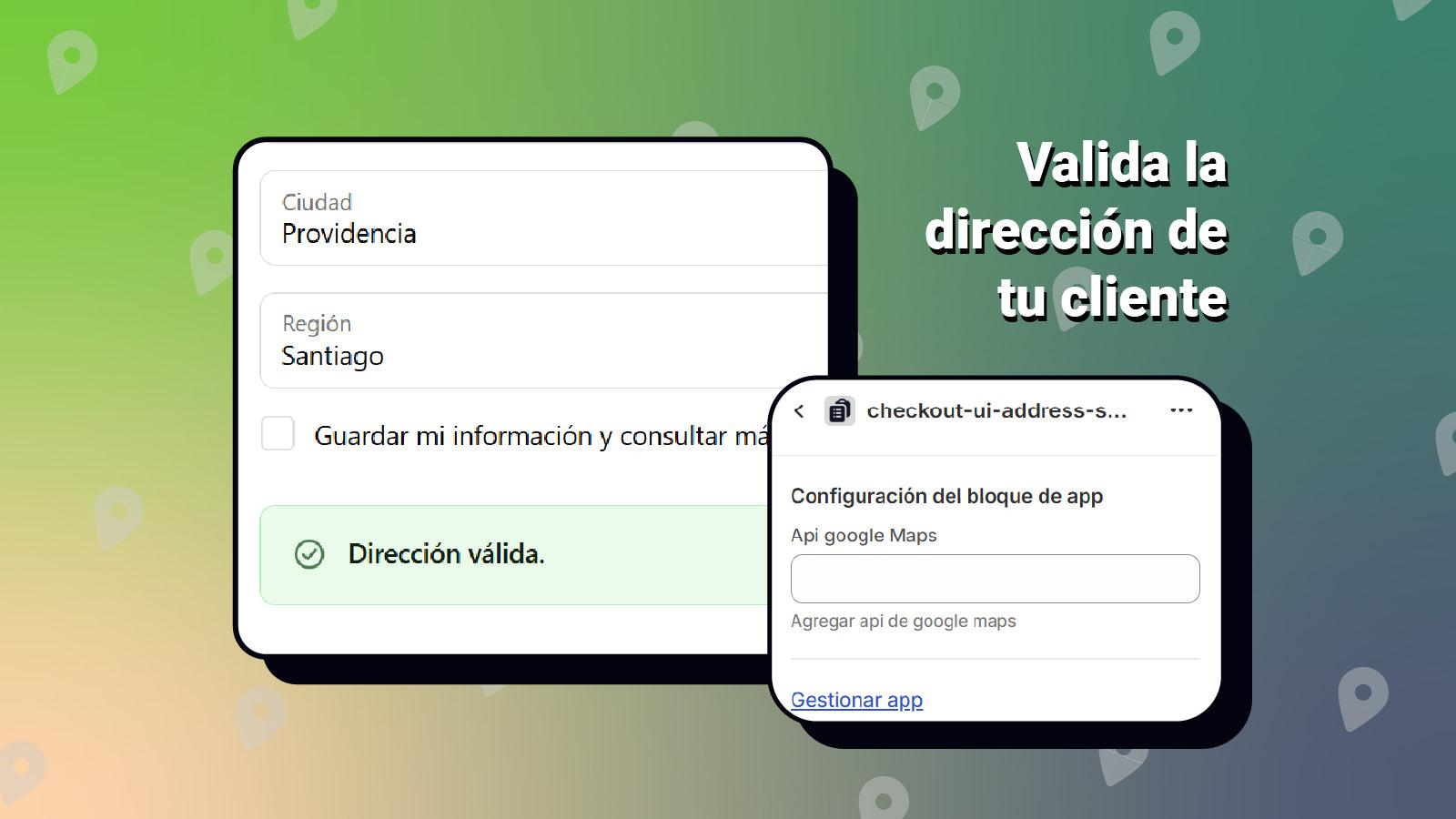 LocFix AI, corrige la dirección escrita por el usuario