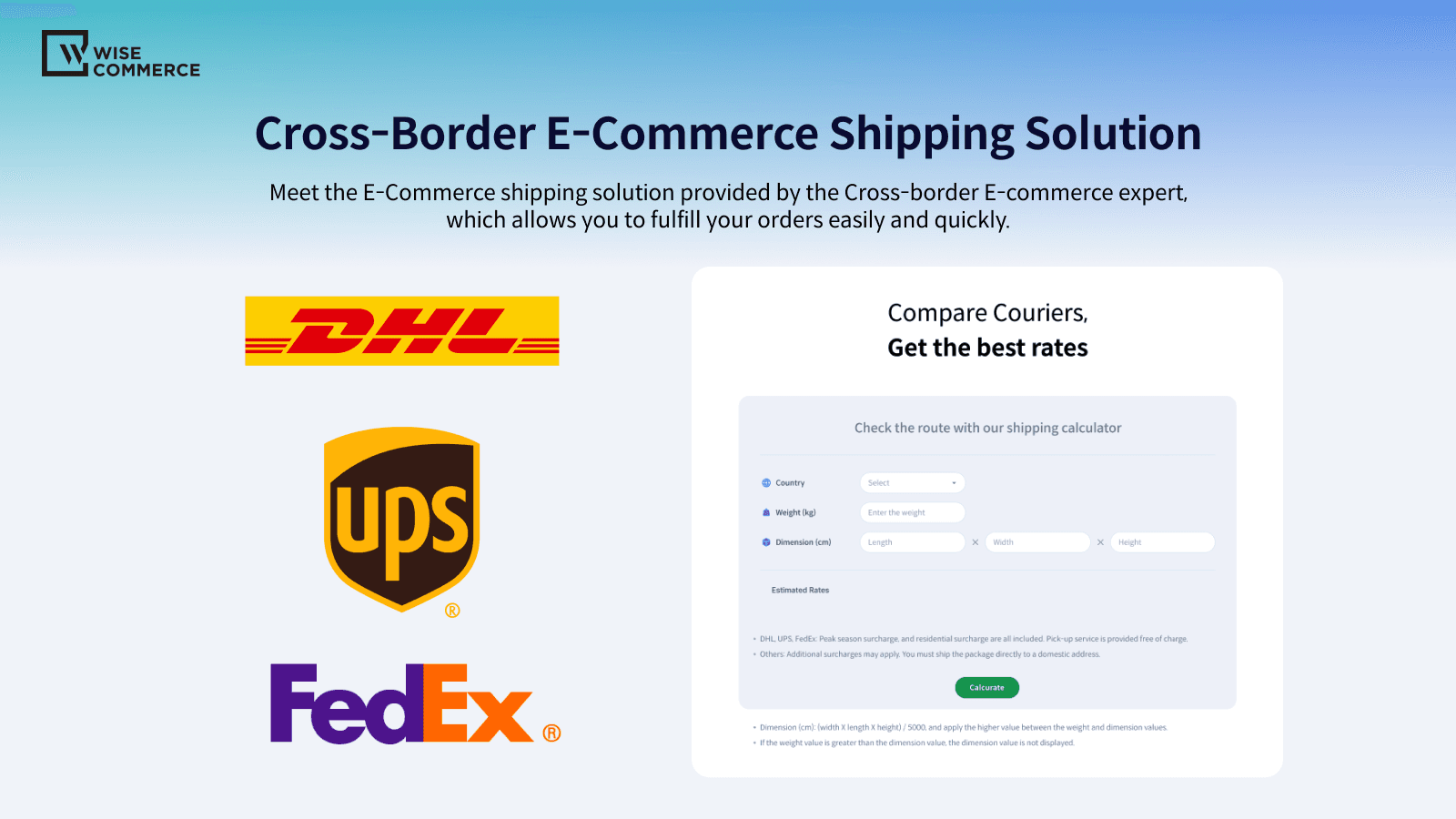 Introduction of WISE COMMERCE