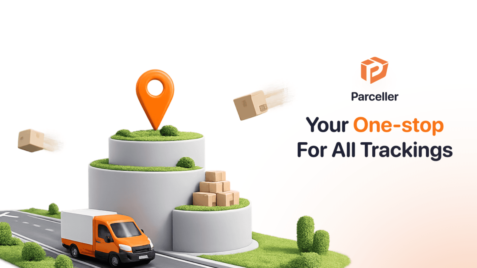 One stop solution for order tracking with branded page.