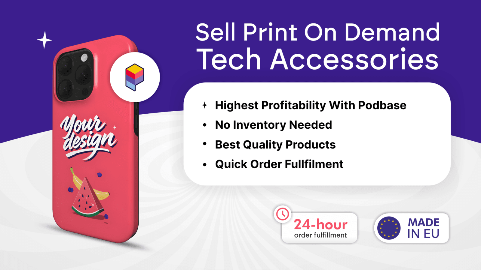 Podbase: Sell Print-On-Demand Tech Accessories Worldwide