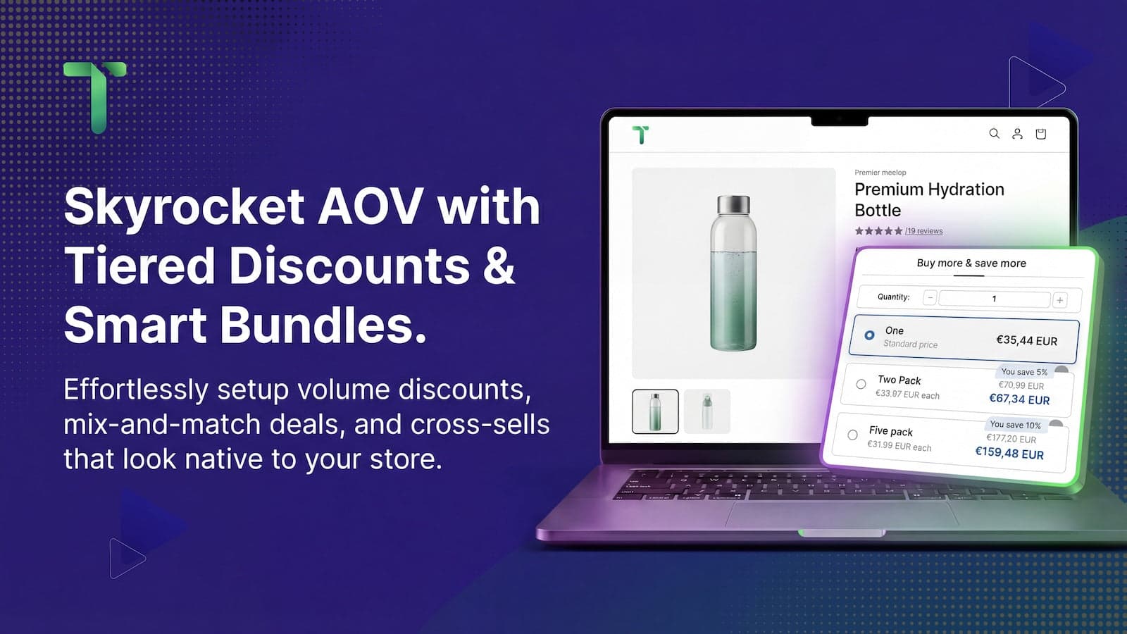 Skyrocket AOV with Tiered Discounts & Smart Bundles