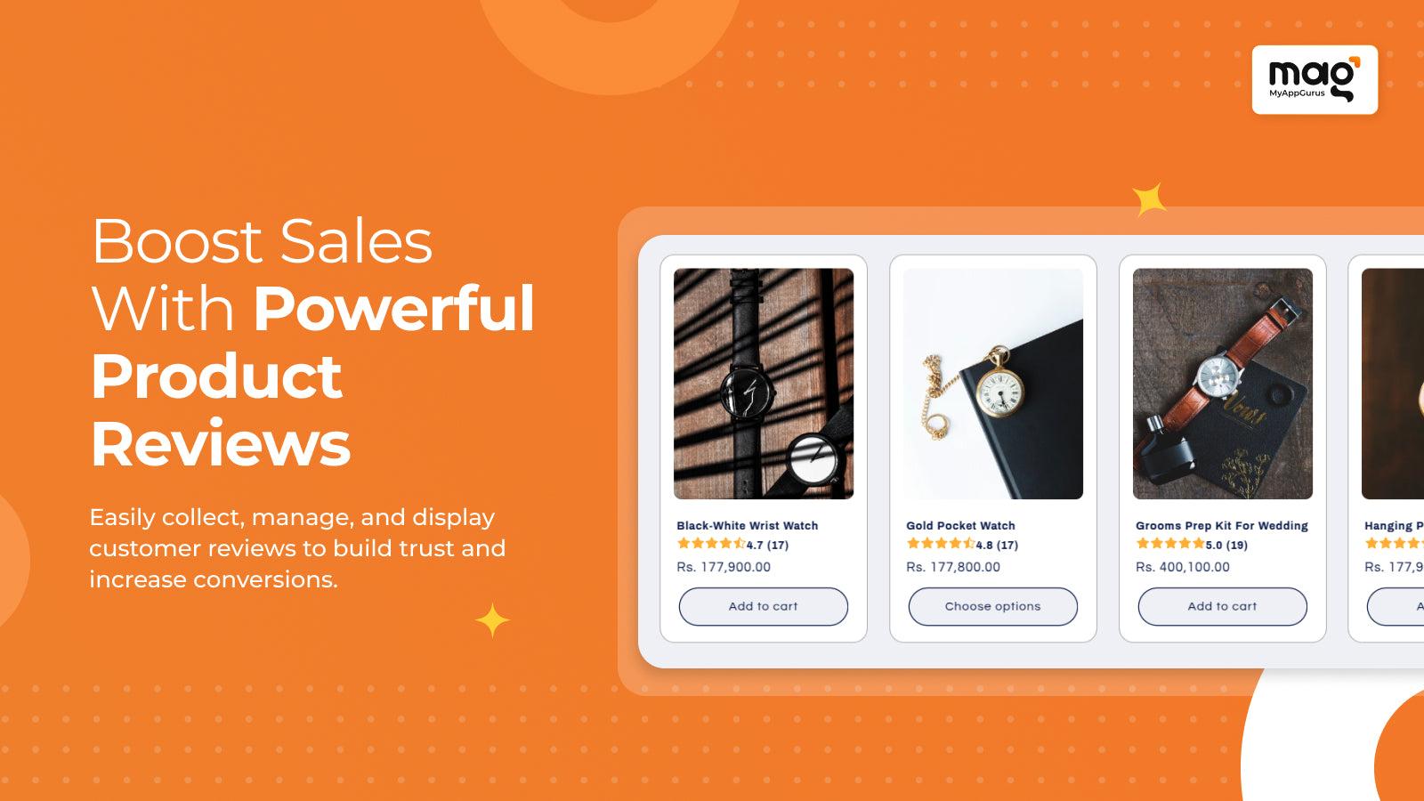 Boost Sales With Powerful Product Reviews