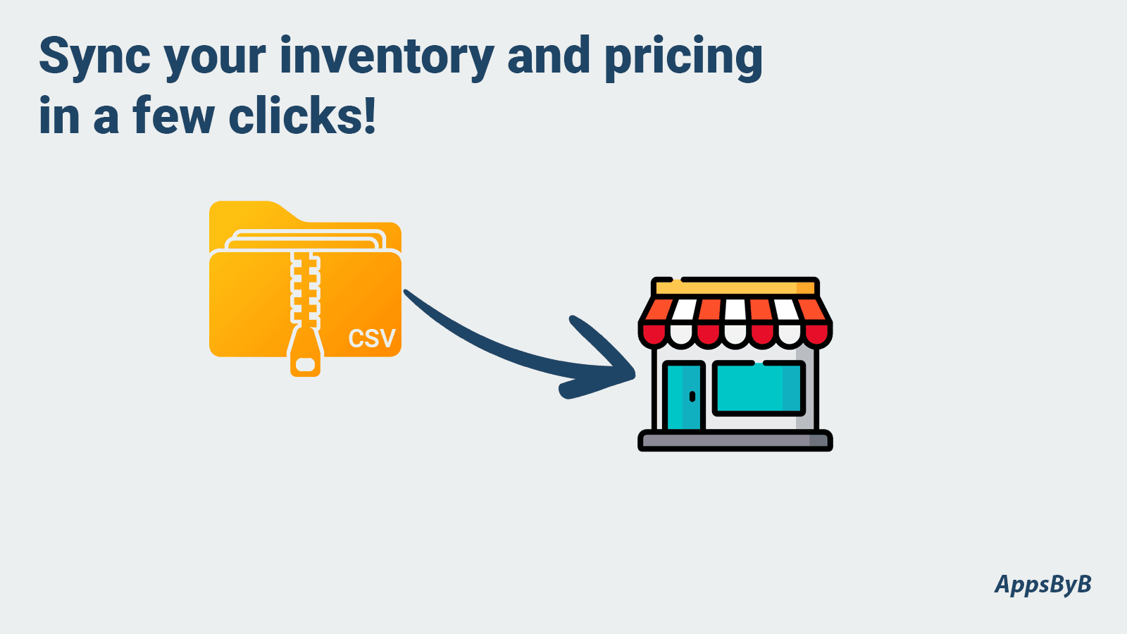 Sync inventory and pricing in a few clicks!