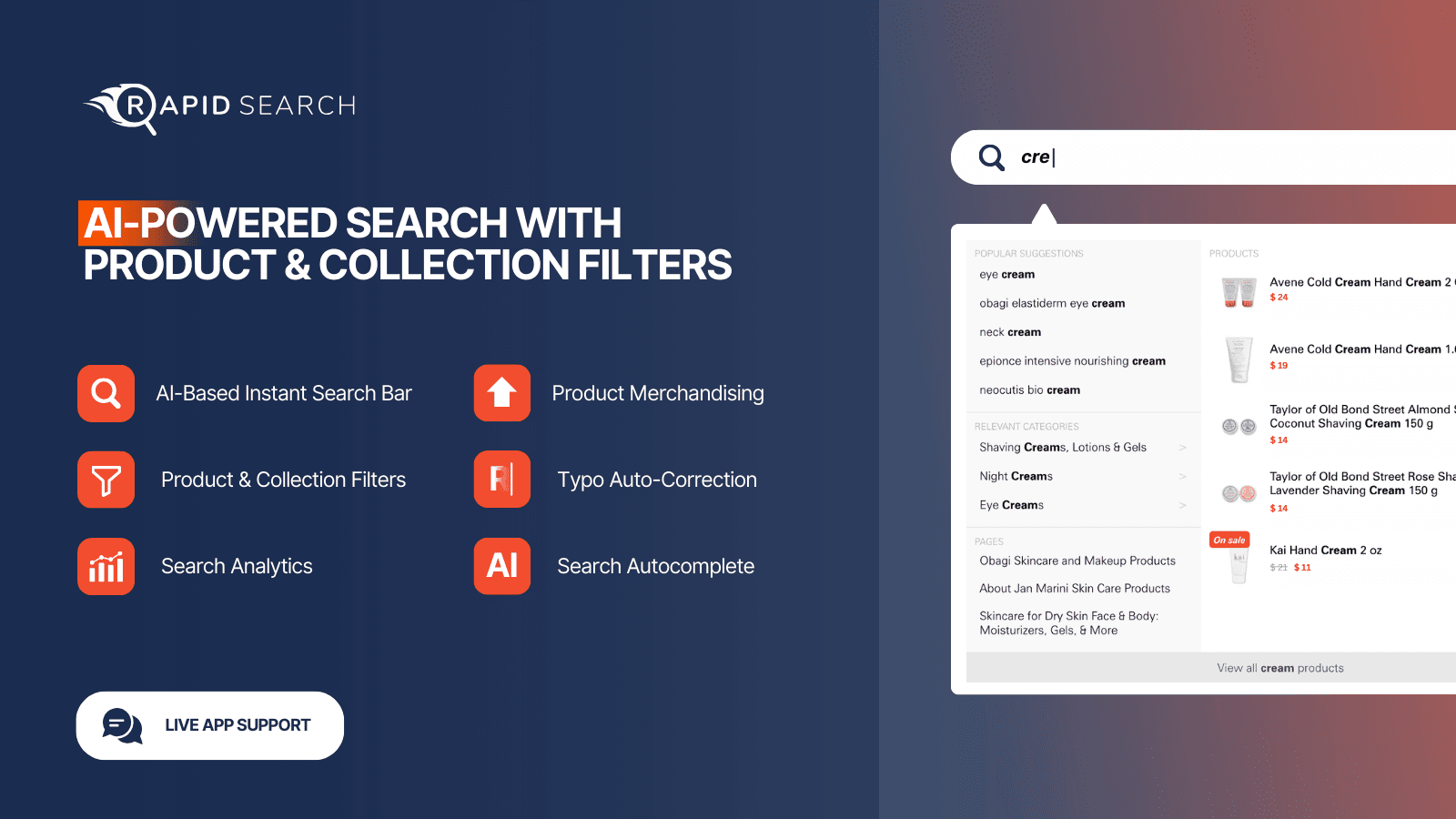Shopify smart search app to boost store conversions