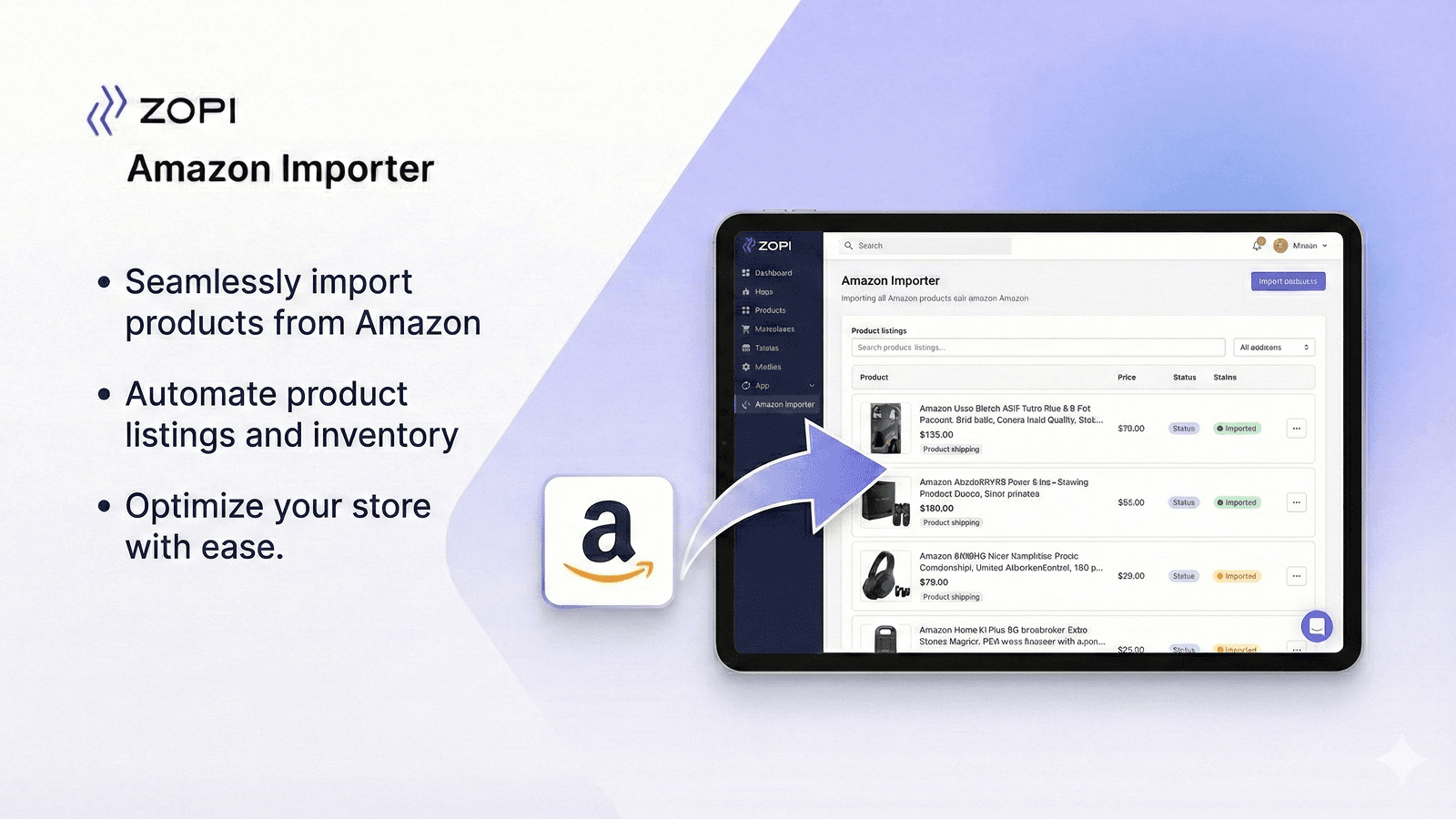 Zopi Amazon Dropshipping Importer
