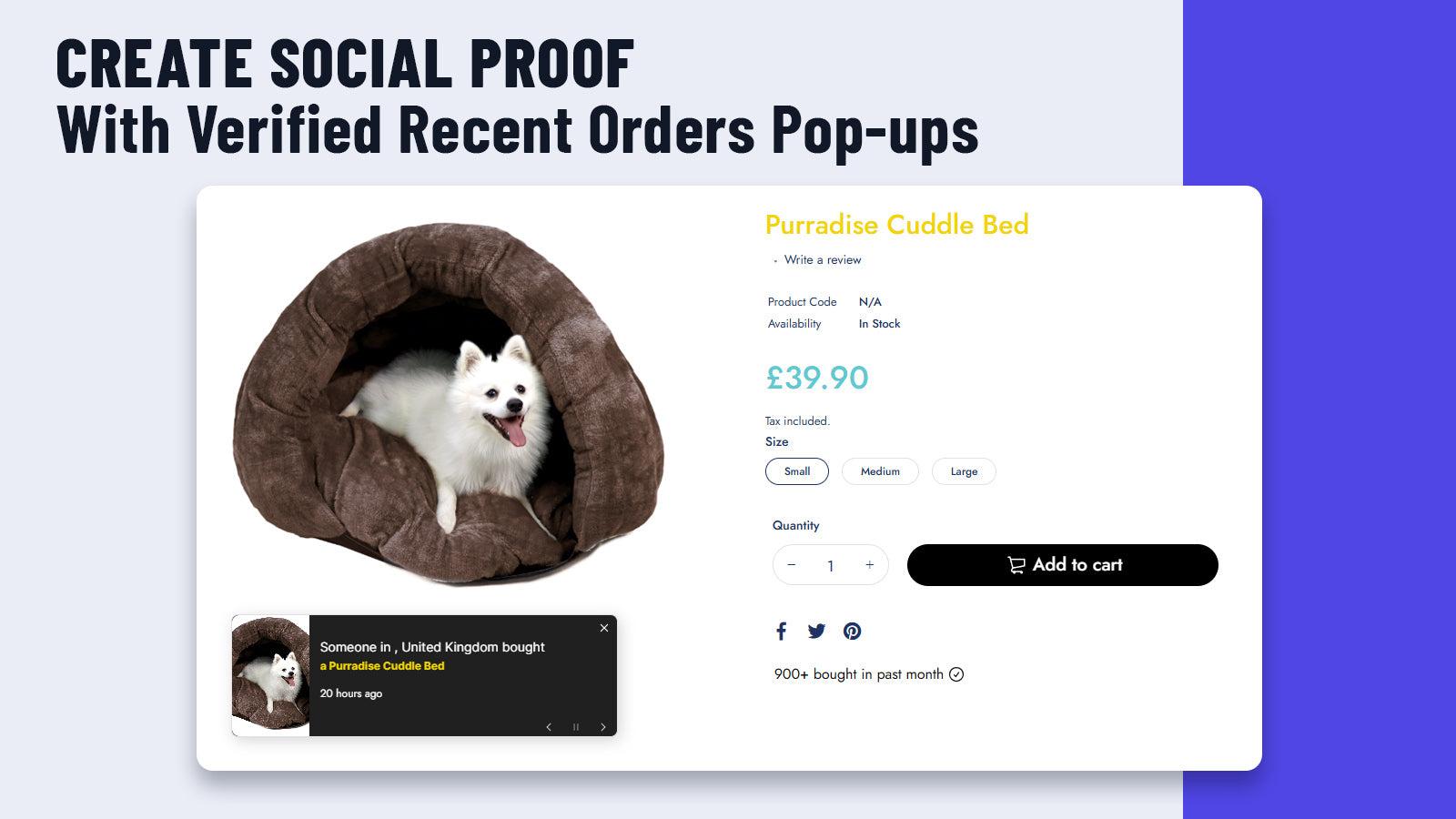 Sold So Many: Sold Popups