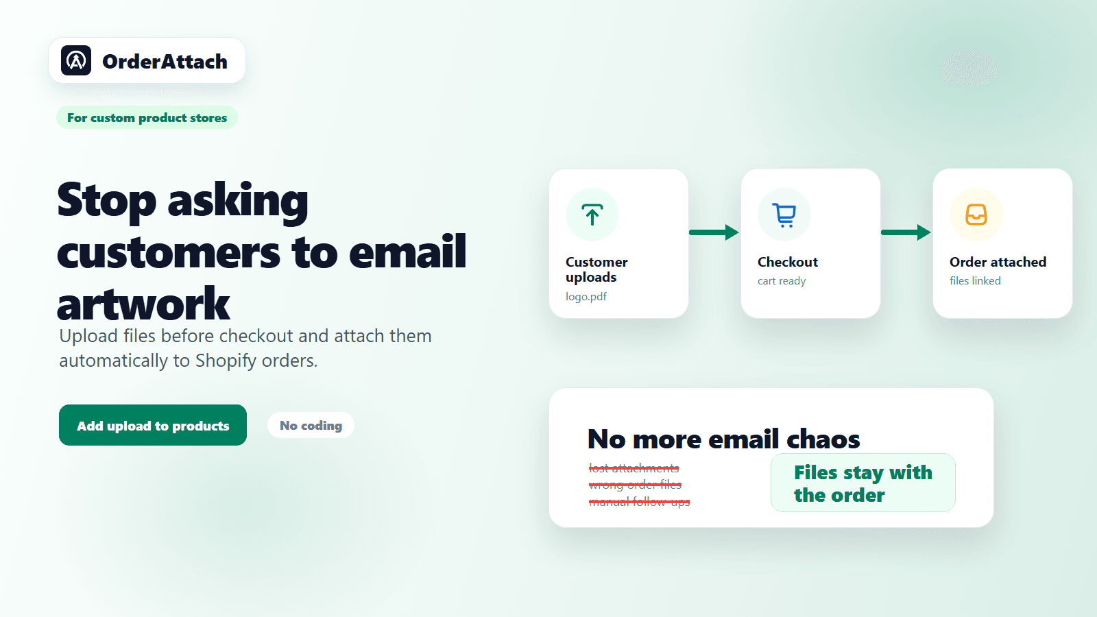Stop asking customers to email artwork