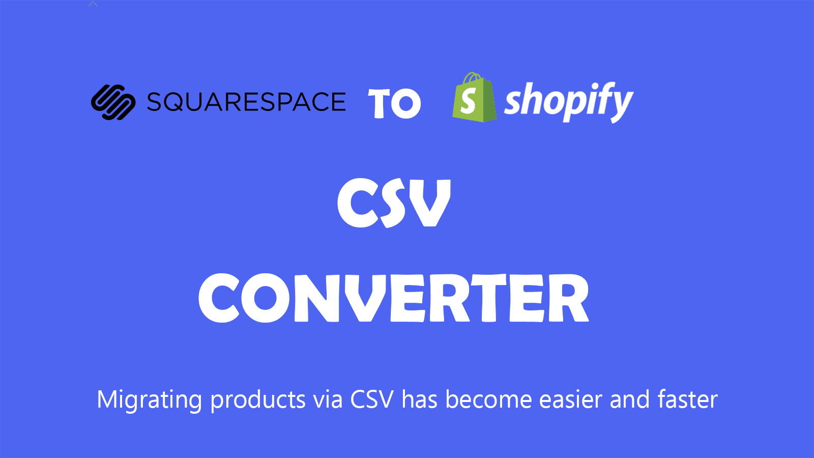Squarespace to Shopify CSV Converter