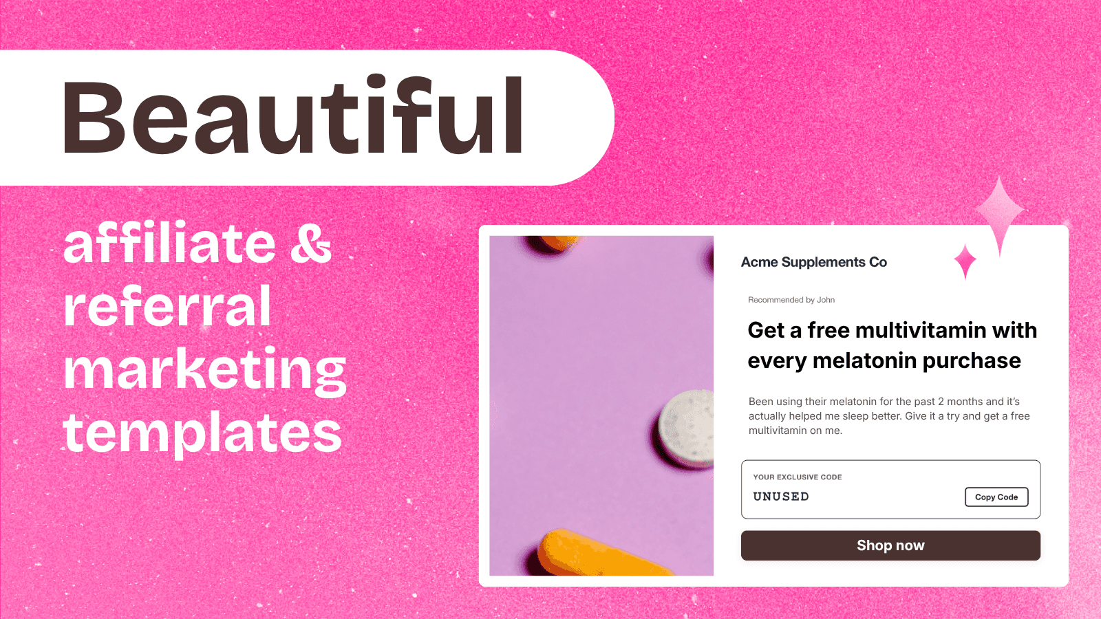 Affiliate and referral marketing for Shopify stores
