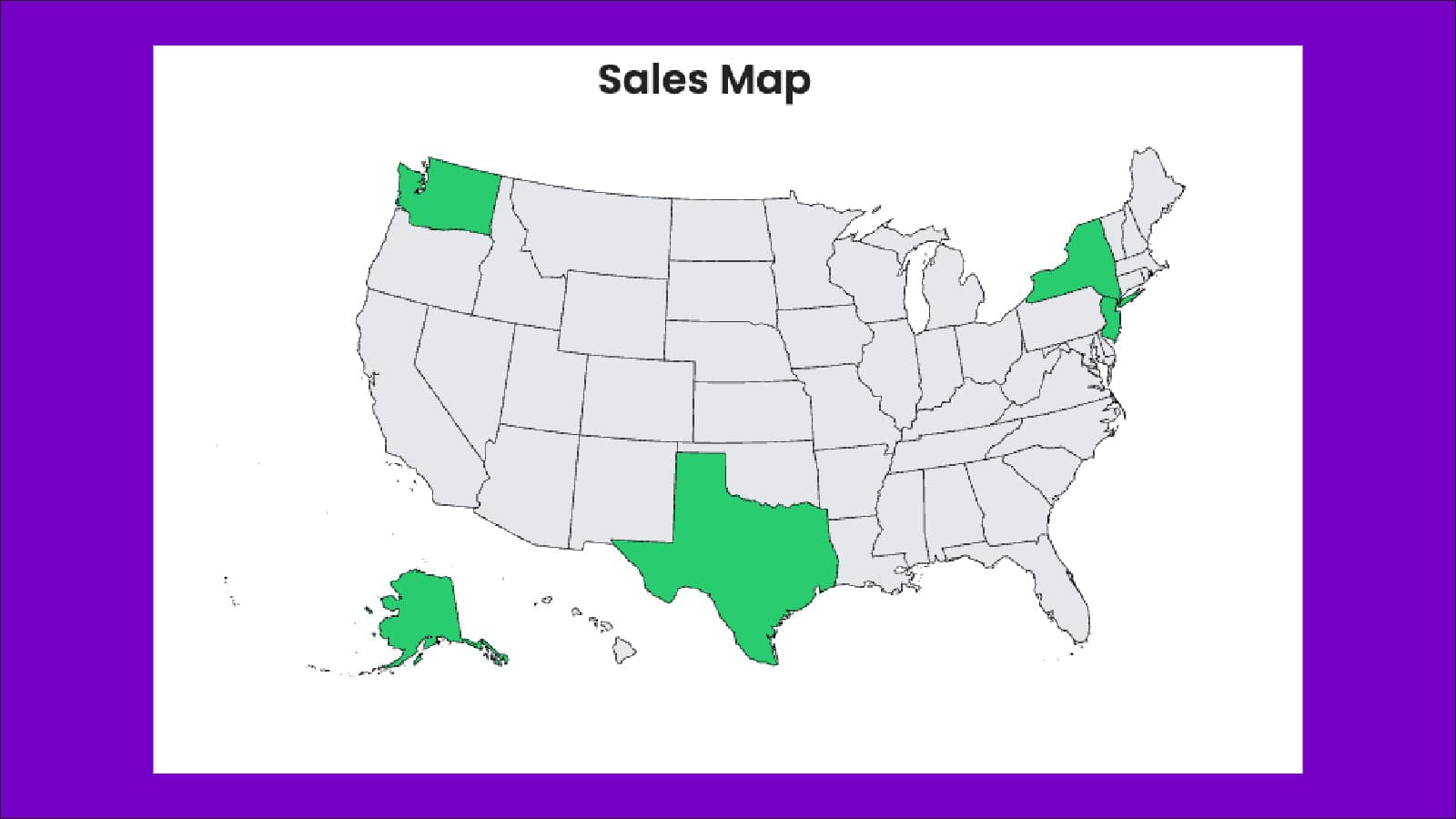 Sales Map App Block
