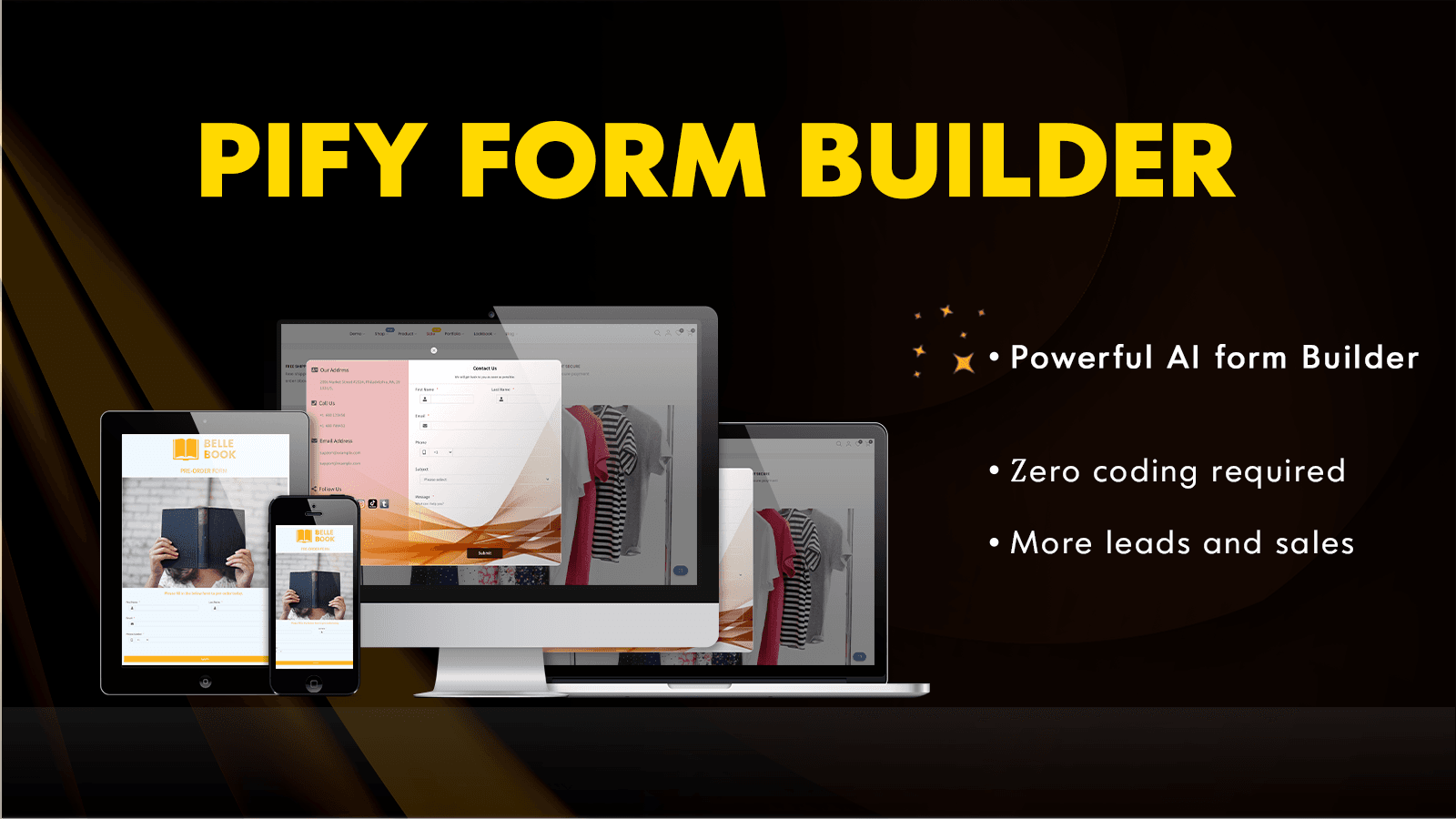 Powerful pify form builder
