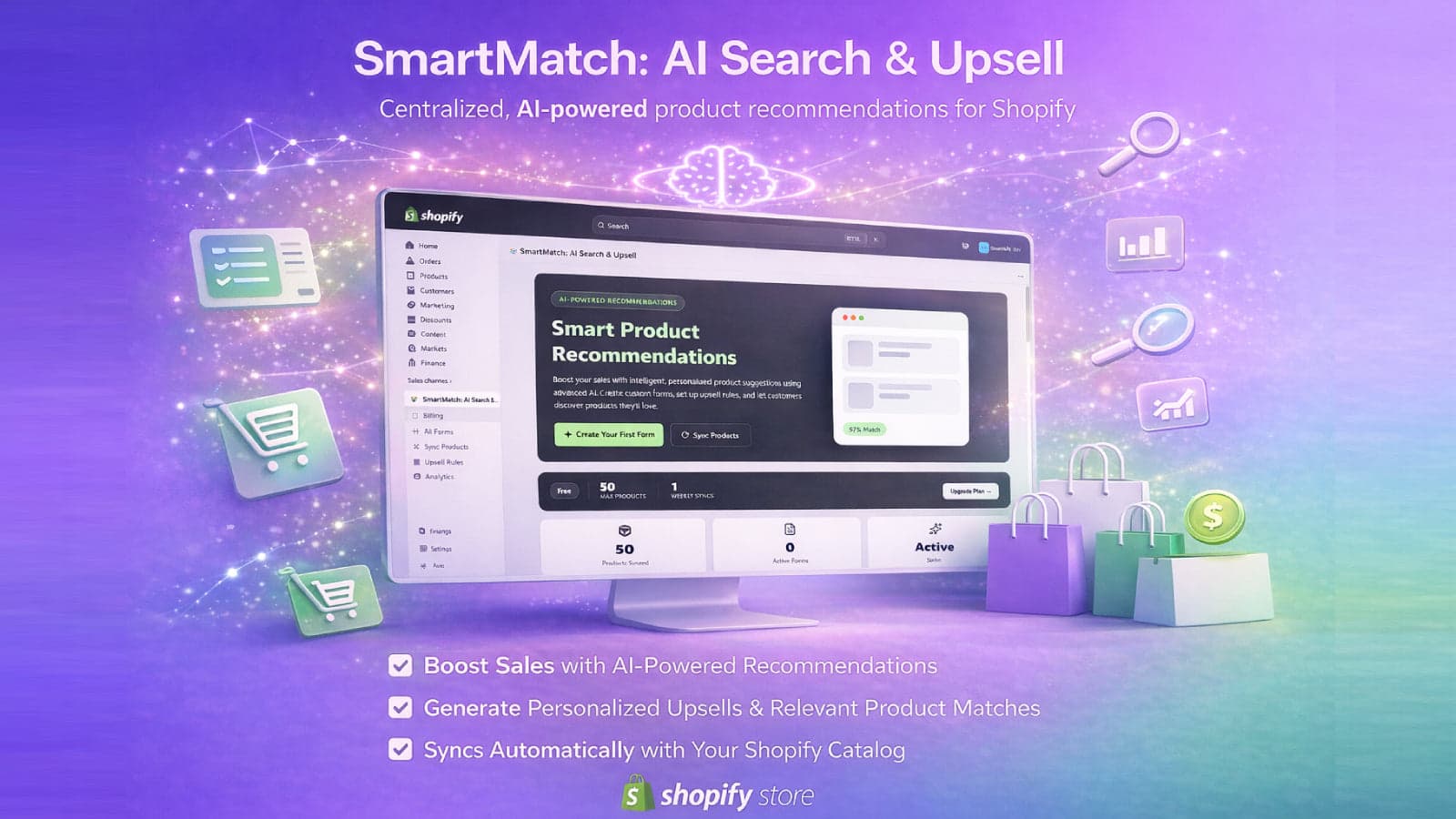 SmartMatch: AI Search & Upsell