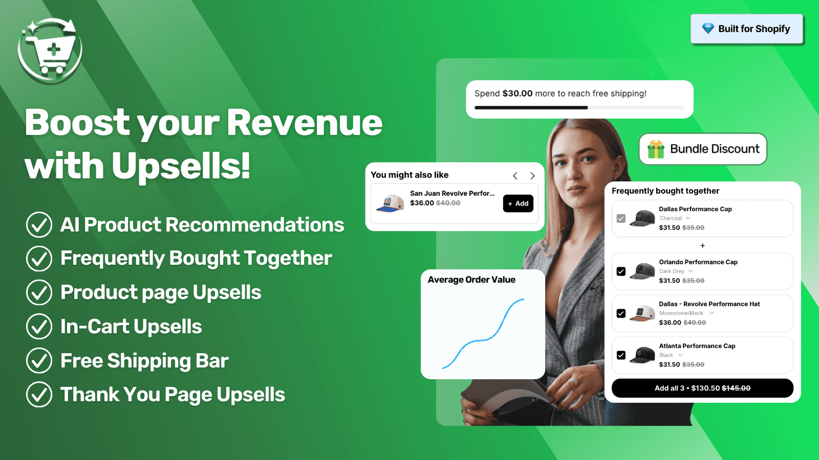 EcomStar - Upsell & Cross Sell & Product Recommendations