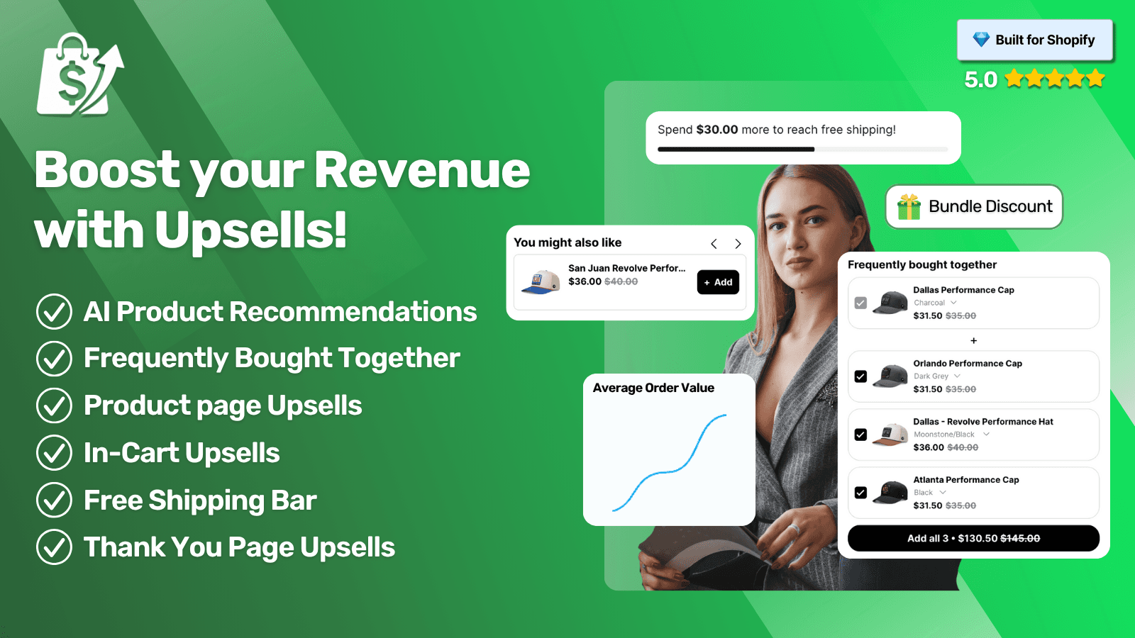 EcomStar - Upsell & Cross Sell & Product Recommendations