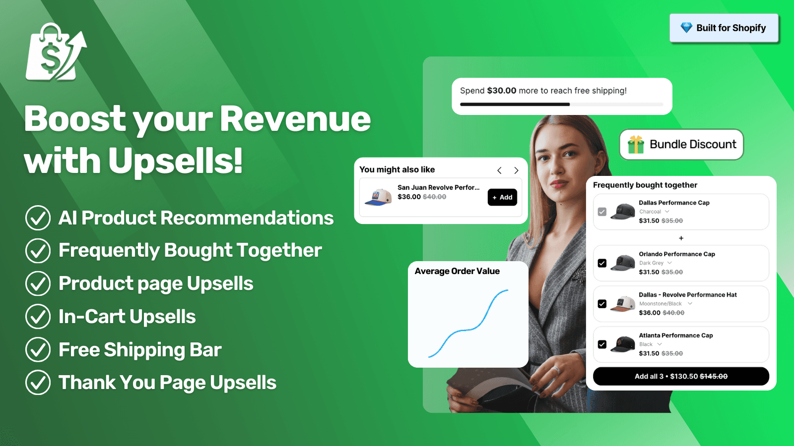 EcomStar - Upsell & Cross Sell & Product Recommendations