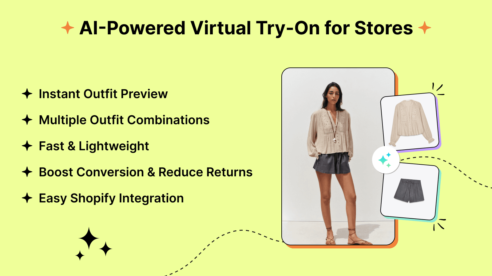 AI powered virtual try on for shopify stores