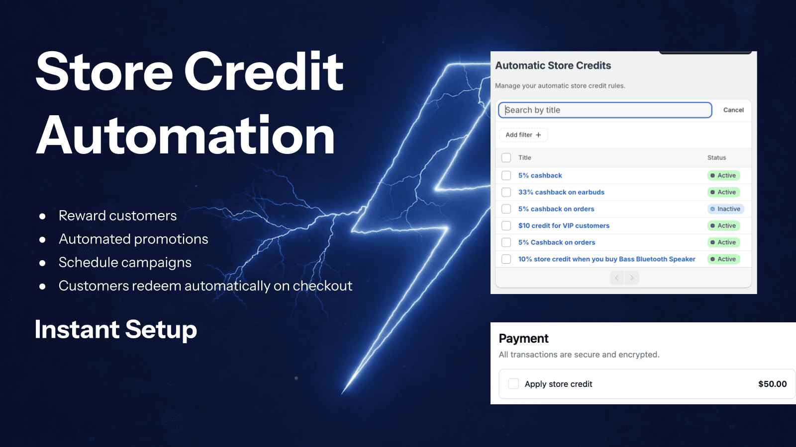 Store Credit Automation