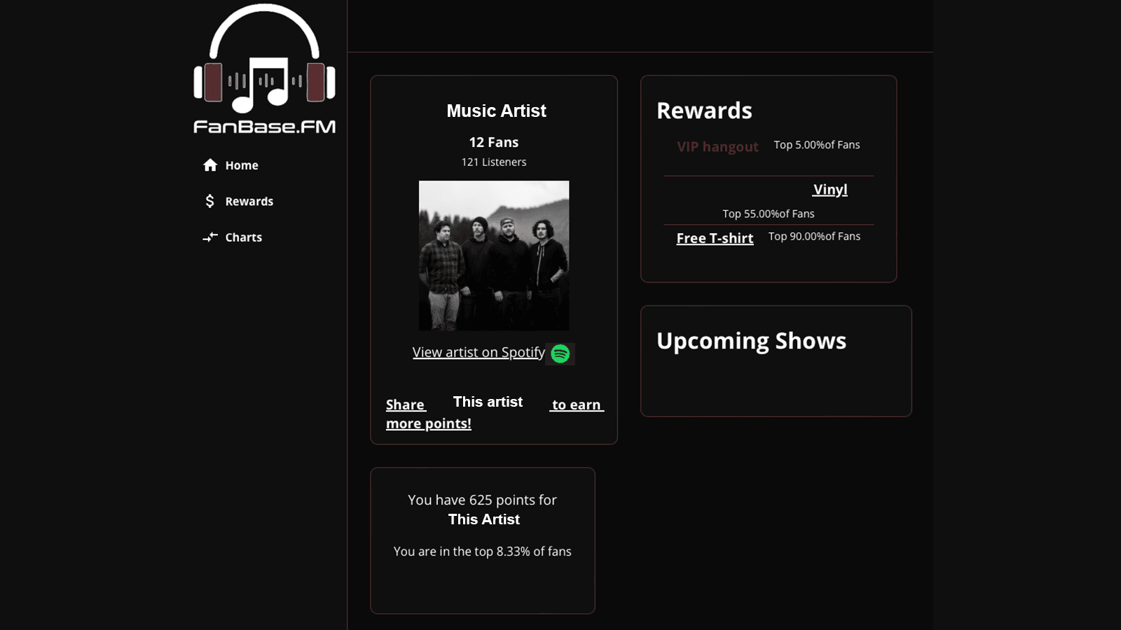 fanbase.fm artist profile