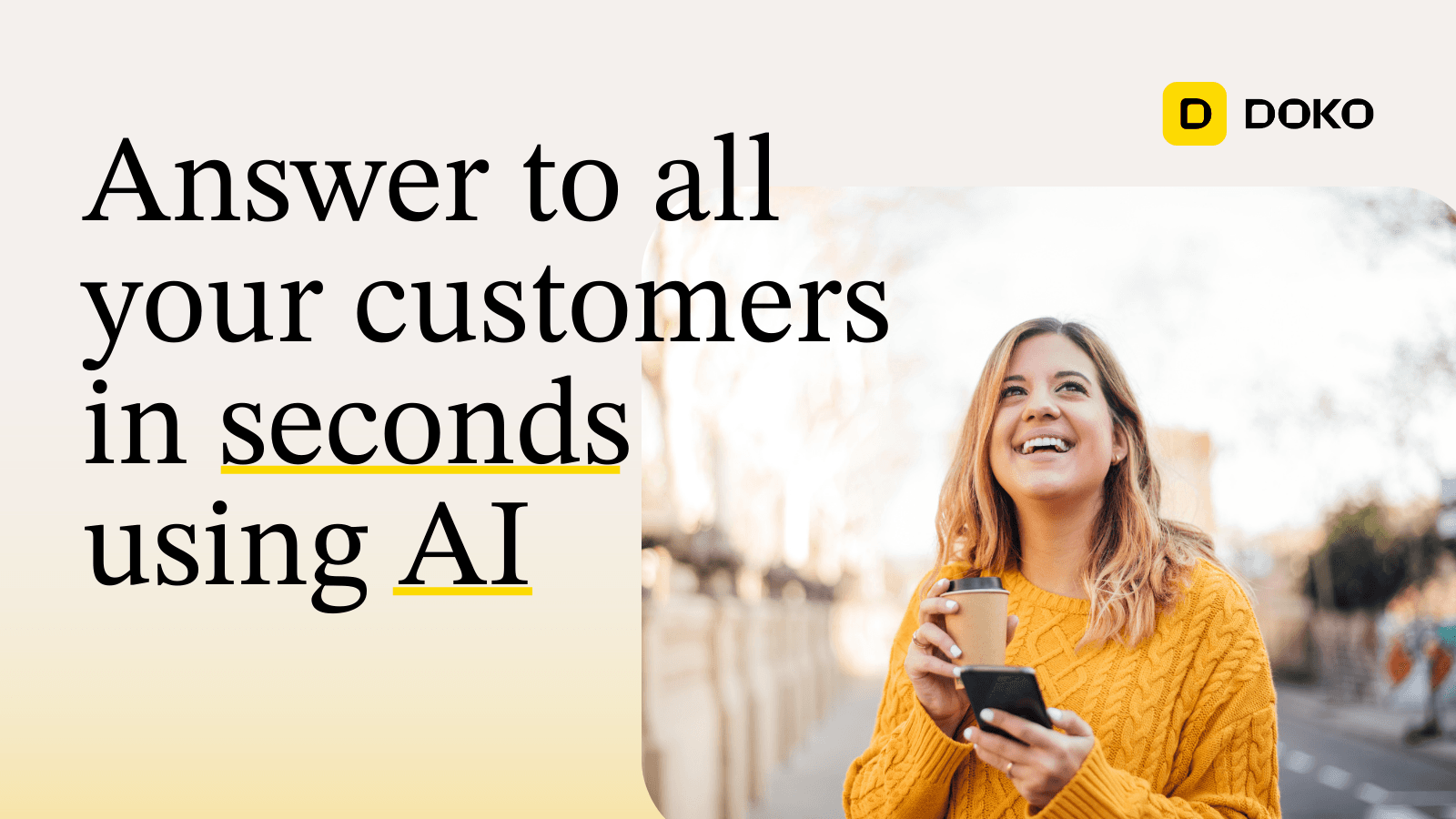 merchant happy using doko