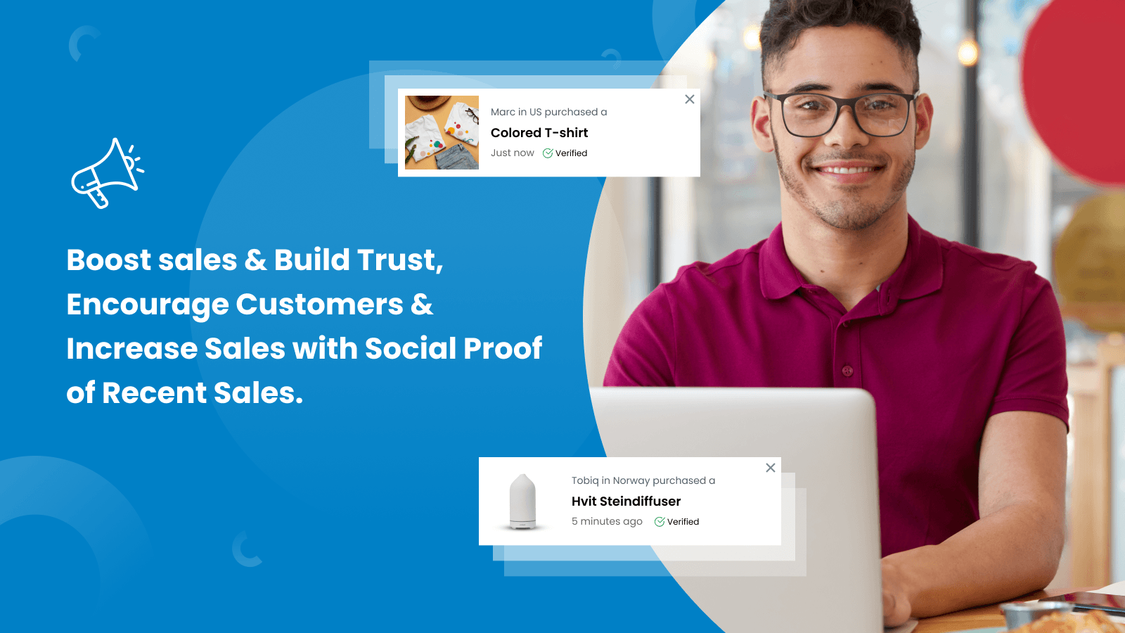 Boost sales & Build Trust, Encourage Customers & Increase Sales