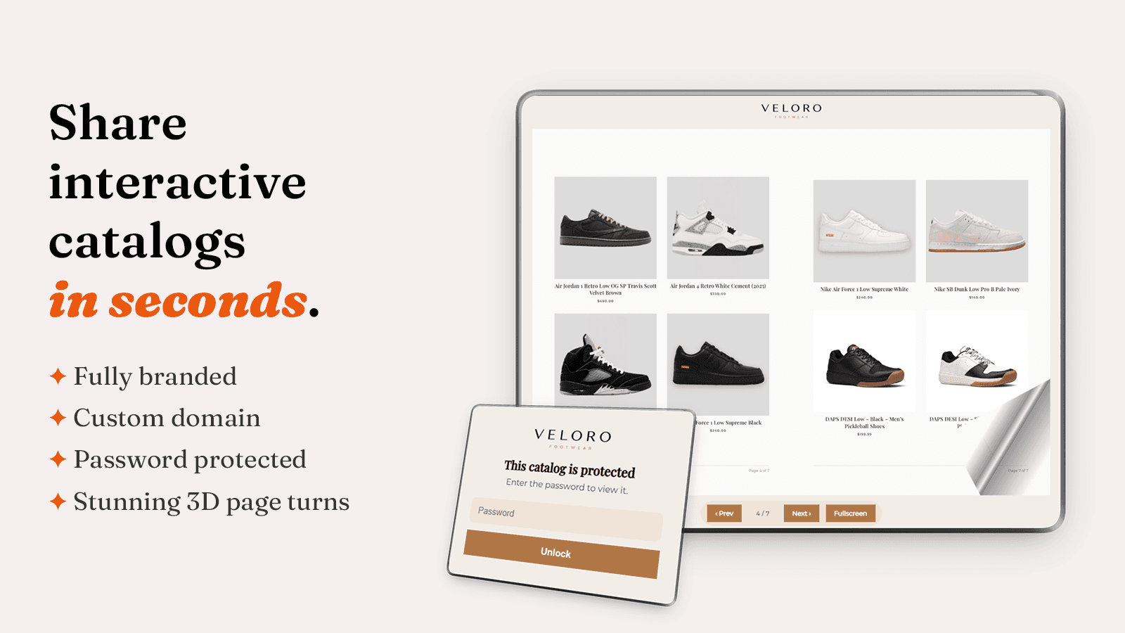 Flexible catalogs built your way.